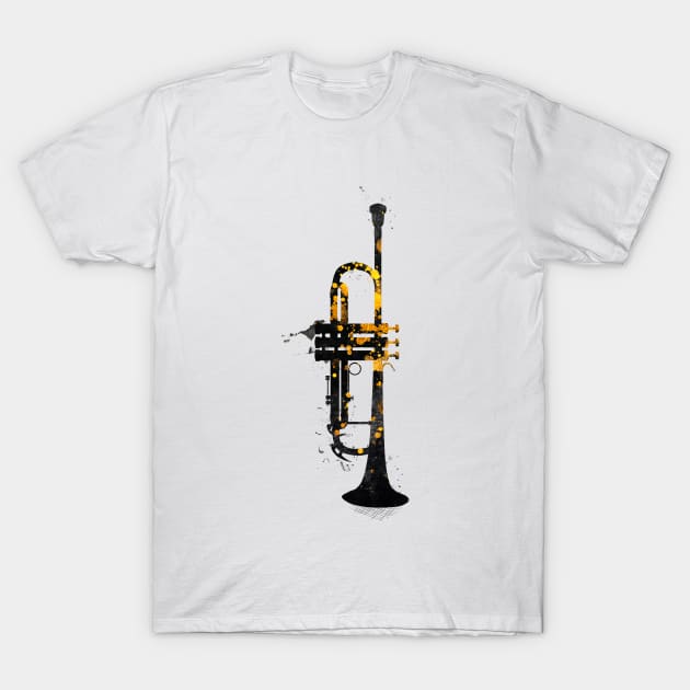 Trumpet music art #trumpet T-Shirt by JBJart